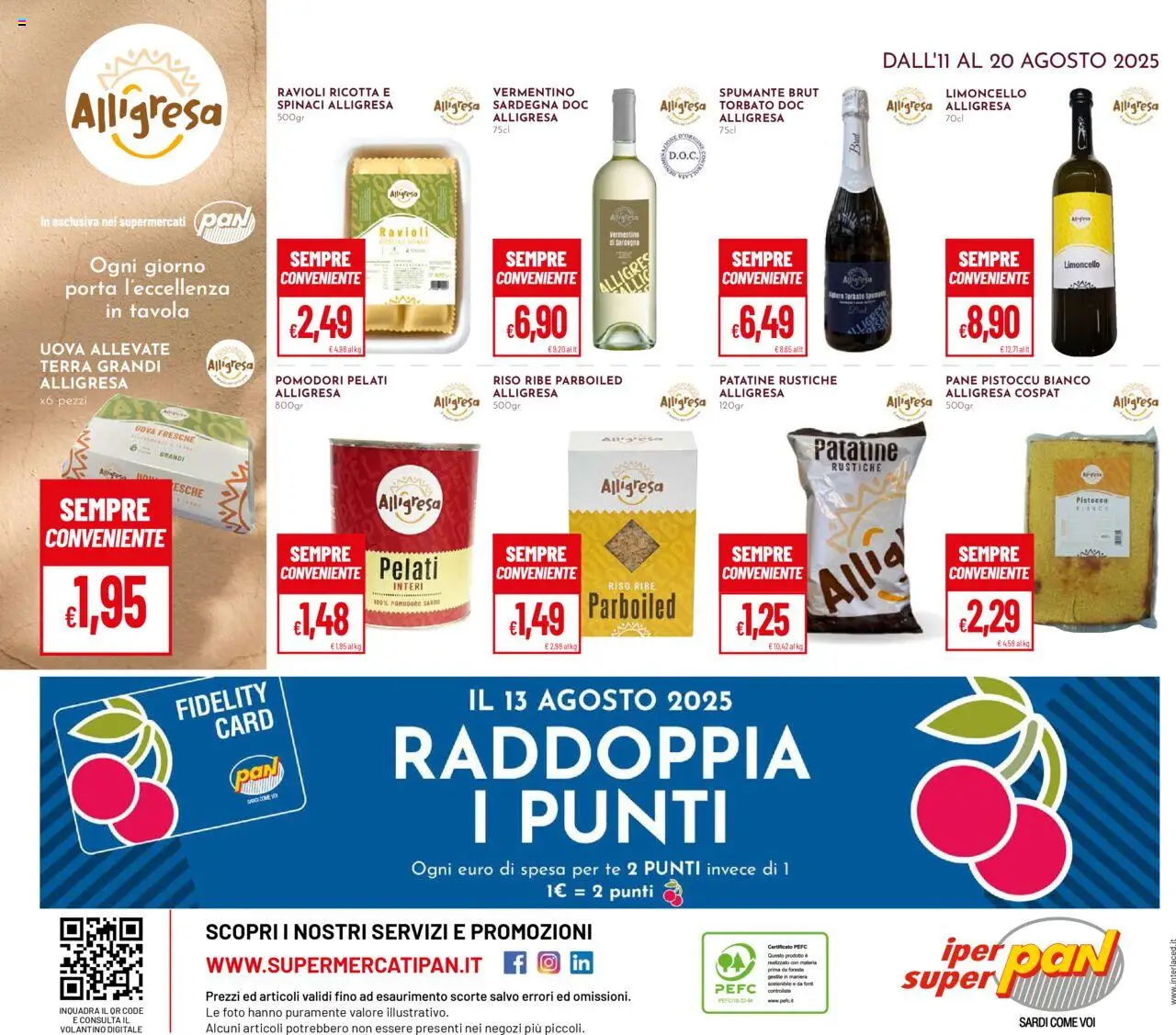 Volantino Pan del 11.08.2025 | Pagina: 28 | Prodotti: Uova, Pane, Tè, Spumante