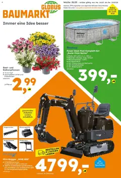 Globus Baumarkt prospekt Völklingen	 gültig ab dem 13.07.2025