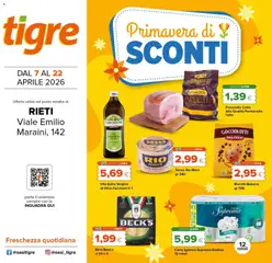 Anteprima del volantino Tigre volantino Rieti valido a partire dal 07.04.2026
