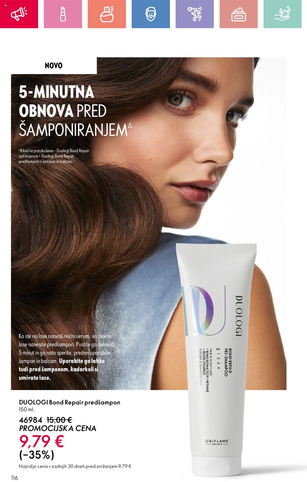 Oriflame katalog 12 │ velja od 24.08.2025 | Stran: 116 | Izdelki: Sampon
