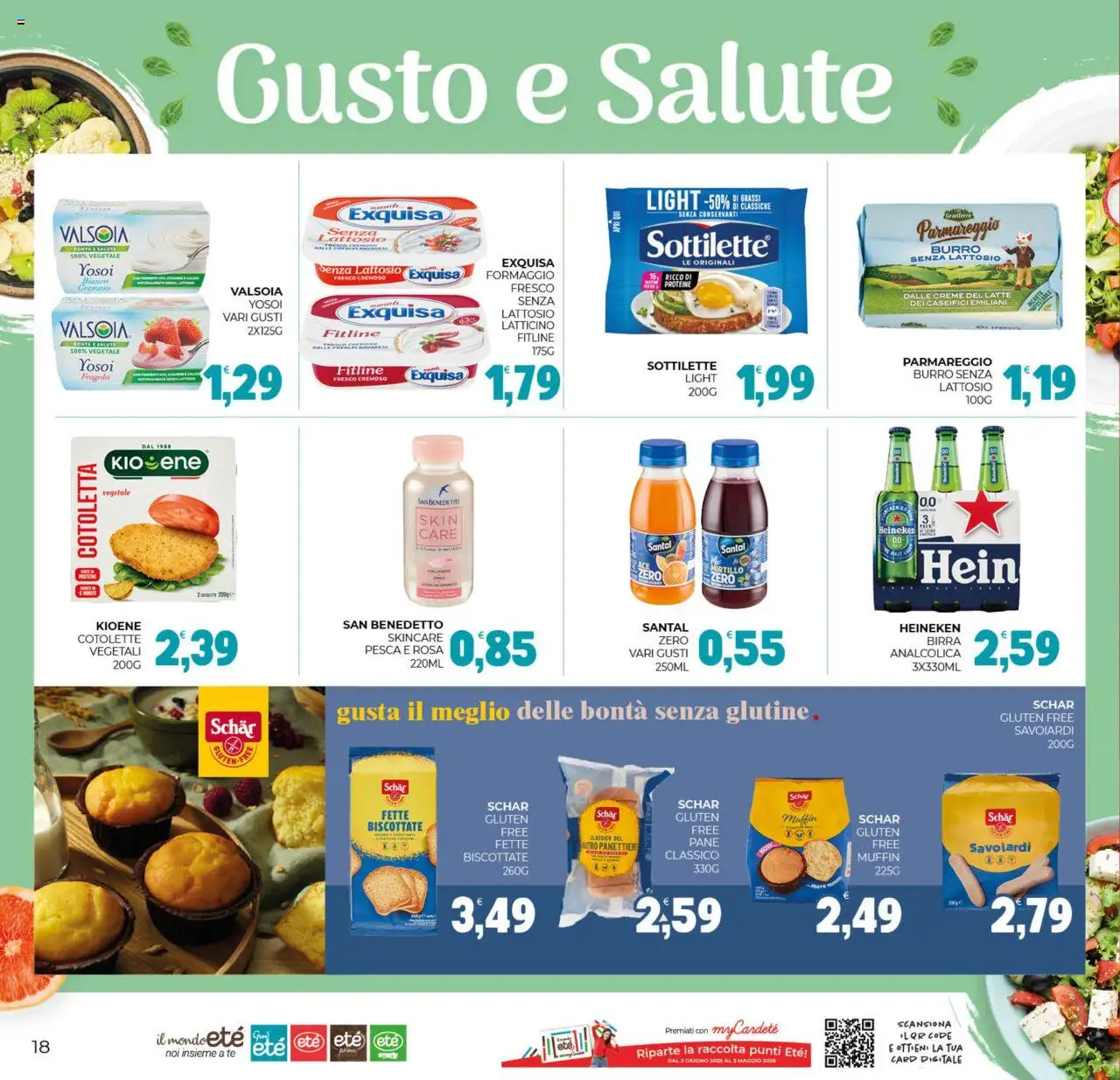 Volantino Eté del 19.09.2025 | Pagina: 18 | Prodotti: Pane, Latte, Pesca, Muffin