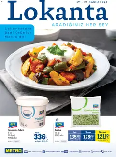 19.11.2025 tarihinden itibaren geçerli olan Metro kataloğu önizlemesi