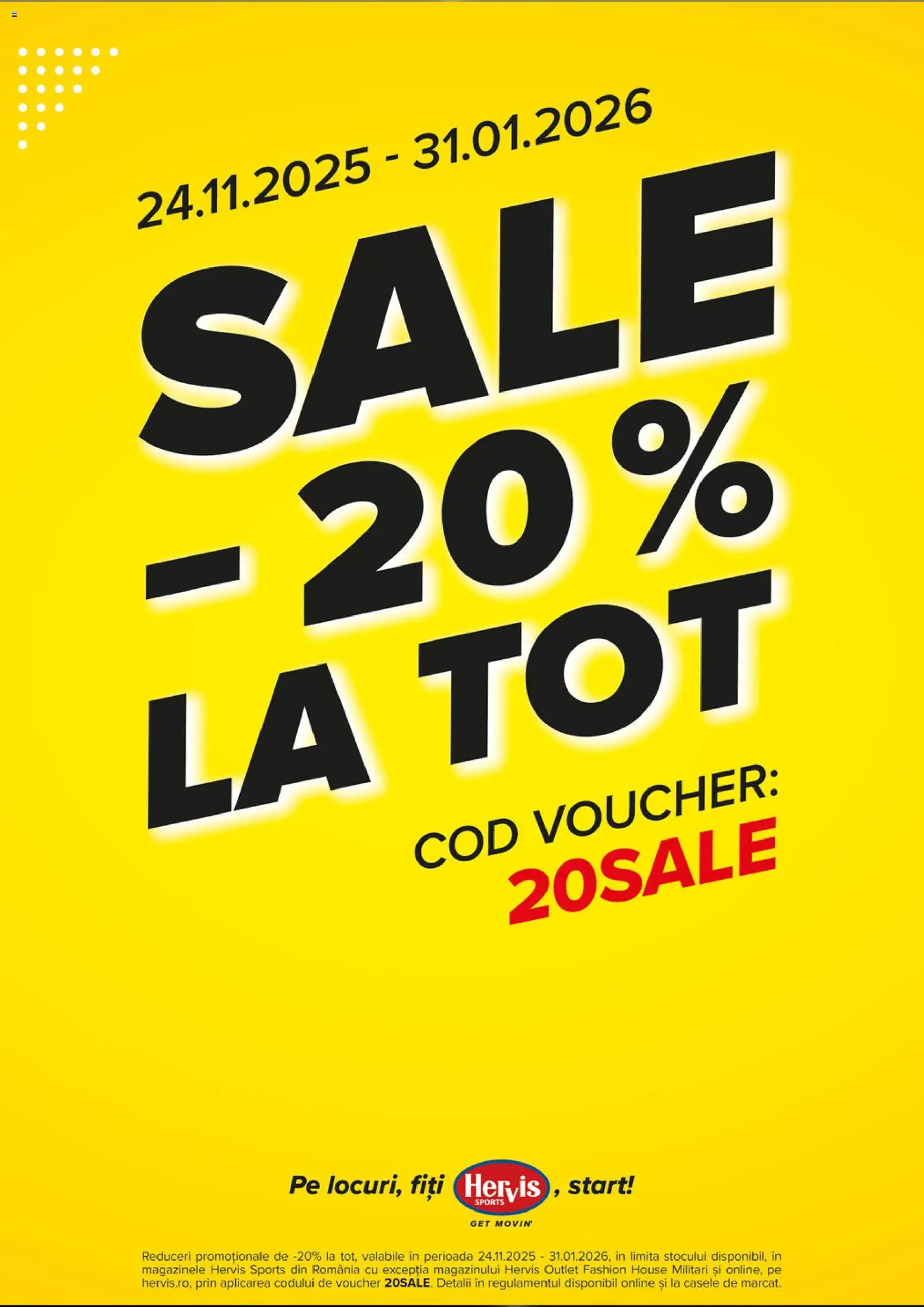 Noul catalog Hervis – valabil de la 24.11.2025 | Pagină: 1