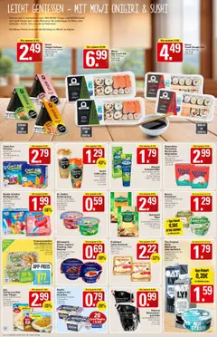 WEZ Prospekt - gültig ab dem 04.08.2025 | Seite: 8 | Produkte: Milch, Mozzarella, Smarties, Haferdrink
