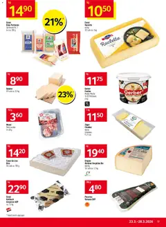 Prodega aktionen ab 23.03.2026 gültig | Seite: 17 | Produkte: Edamer, Käse, Raclette, Fondue