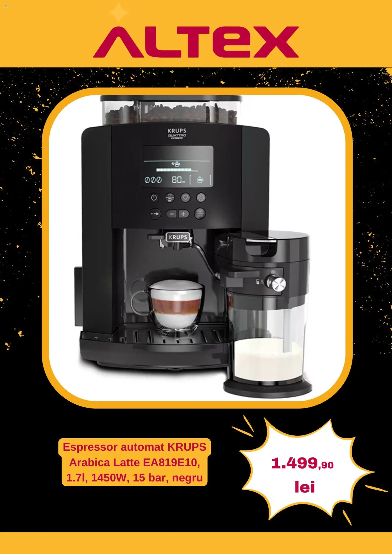 Noul catalog Altex – valabil de la 13.11.2025 | Pagină: 7 | Produse: Espressor