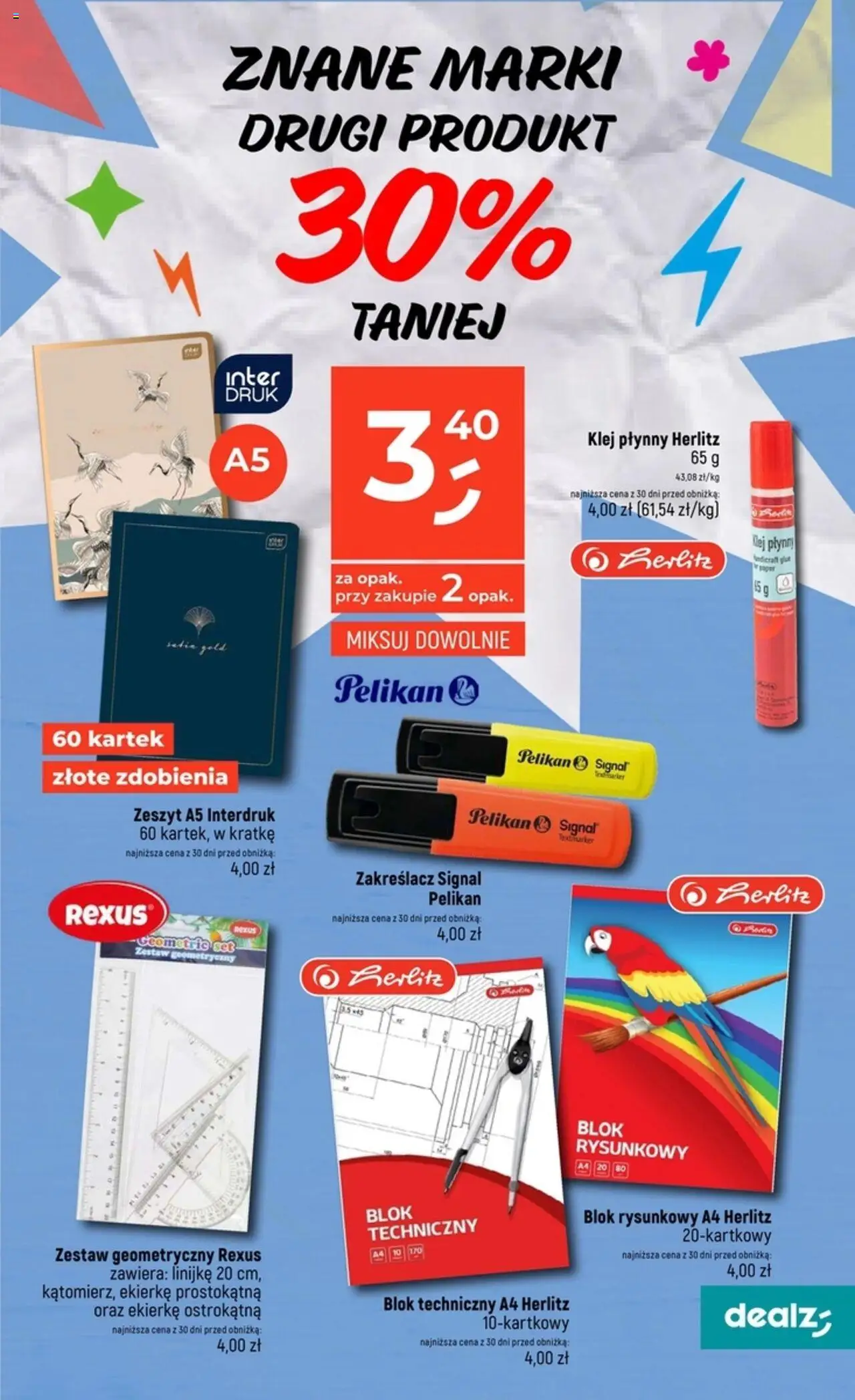 Dealz Gazetka od 31.07.2025 | Strona: 41 | Produkty: Zeszyt