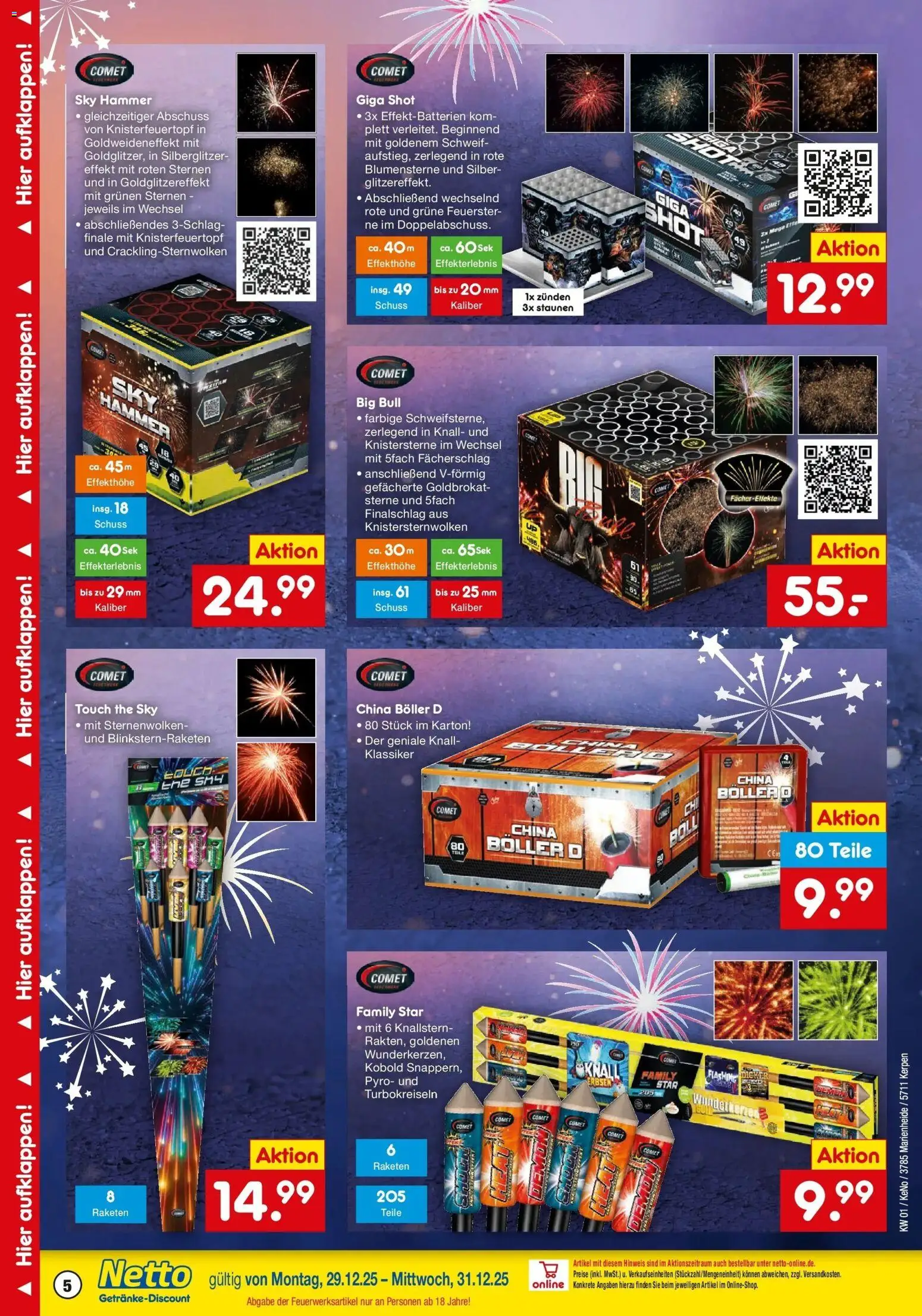 Netto Marken-Discount prospekt Marienheide	 – gültig ab 28.12.2025 | Seite: 5 | Produkte: Erbsen