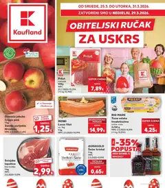 Kaufland - Kaufland katalog do 31.03.2026 - Pregled kataloga iz trgovine Kaufland, vrijedi od 24.03.2026