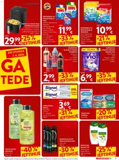 Mega Uštede Interspar - Pregled kataloga iz trgovine Interspar, vrijedi od 18.03.2026 | Stranica: 7 | Proizvodi: Friteza, Šampon, Sapun, Pasta