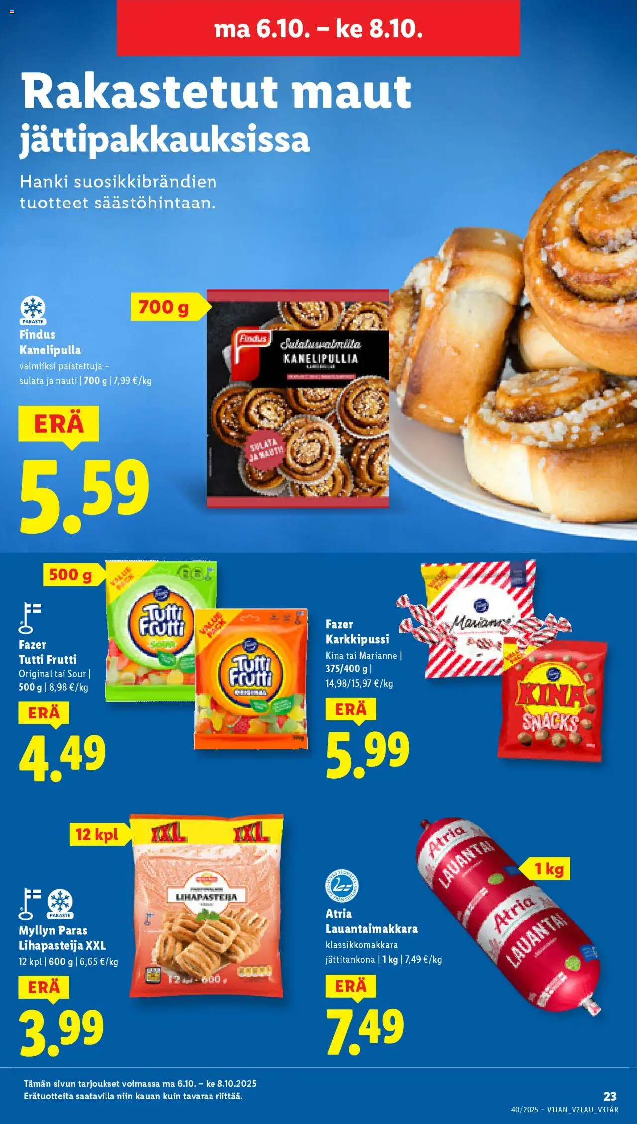 Lidl tarjoukset – voimassa 02.10.2025 alkaen | Sivu: 31 | Tuotteet: Tutti