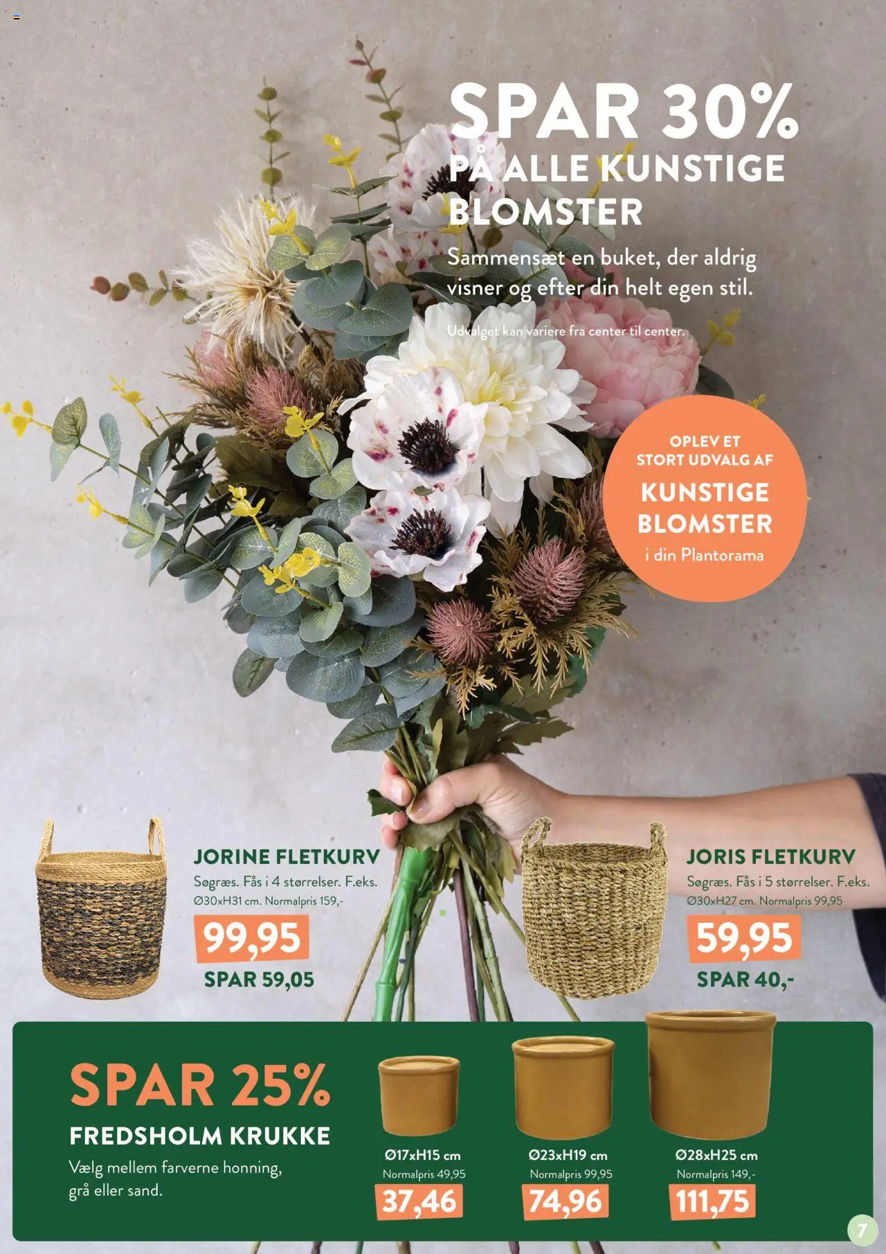 Plantorama tilbudsavis – gyldig fra 10.10.2025 | Side: 7 | Produkter: Krukke