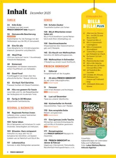 Billa AT - Frisch Gekocht Magazin - amely érvényes a következő dátumtól: 01.12.2025 | Oldal: 2