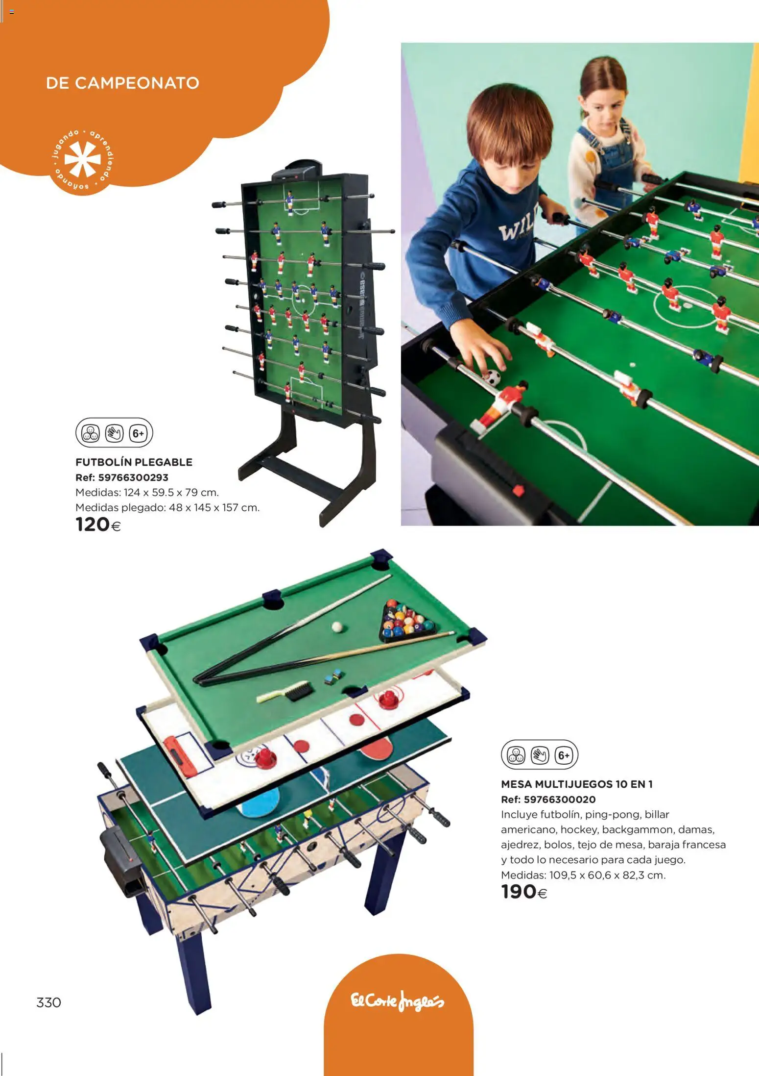 El Corte Inglés ofertas │ válido desde el 27.10.2025 | Página: 330 | Productos: Mesa