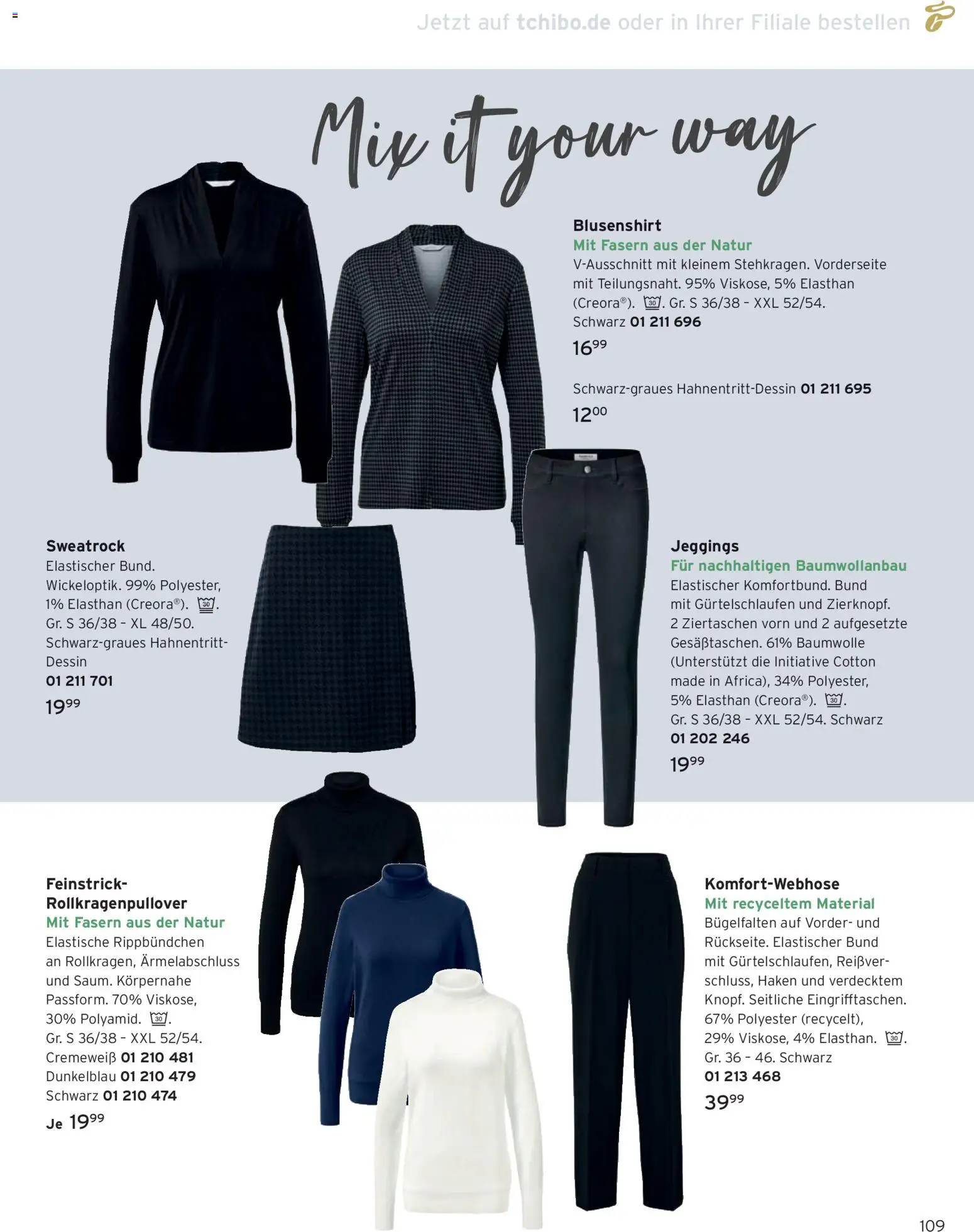 Angebote Tchibo – gültig ab 01.02.2026 | Seite: 109 | Produkte: Rollkragenpullover