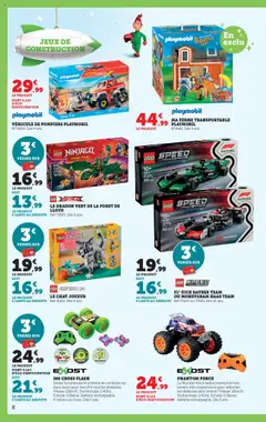 bi1 - Prévisualisation de bi1 catalogue Prix bas de Noël valide à partir de 20.10.2025 | Page: 8 | Produits: Légo, Playmobil, Batterie, Jeux