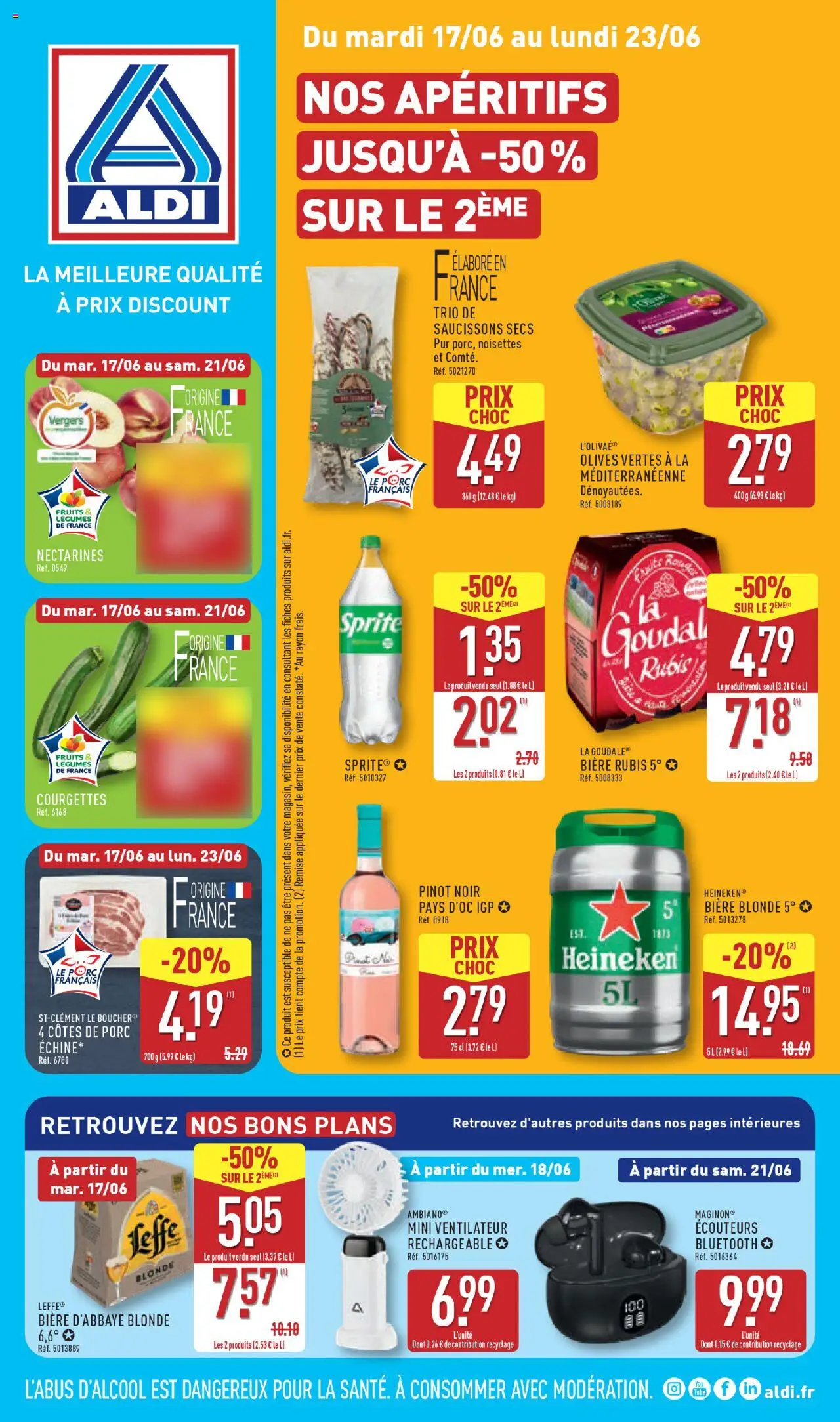  | Page: 1 | Produits: Olives, Nectarine, Ventilateur, Porc