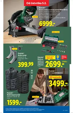 Parkside® Muške čarape, Veličine: 39-46. 2 para (1 par = 200.-) - pregled Lidl kataloga - važi od 05.02.2026 | Strana: 63