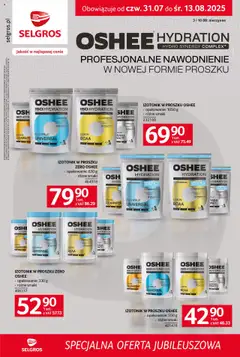 Pogląd oferty "Selgros cash&carry Gazetka - Specjalna oferta jubileuszowa" - ważna od 31.07.2025
