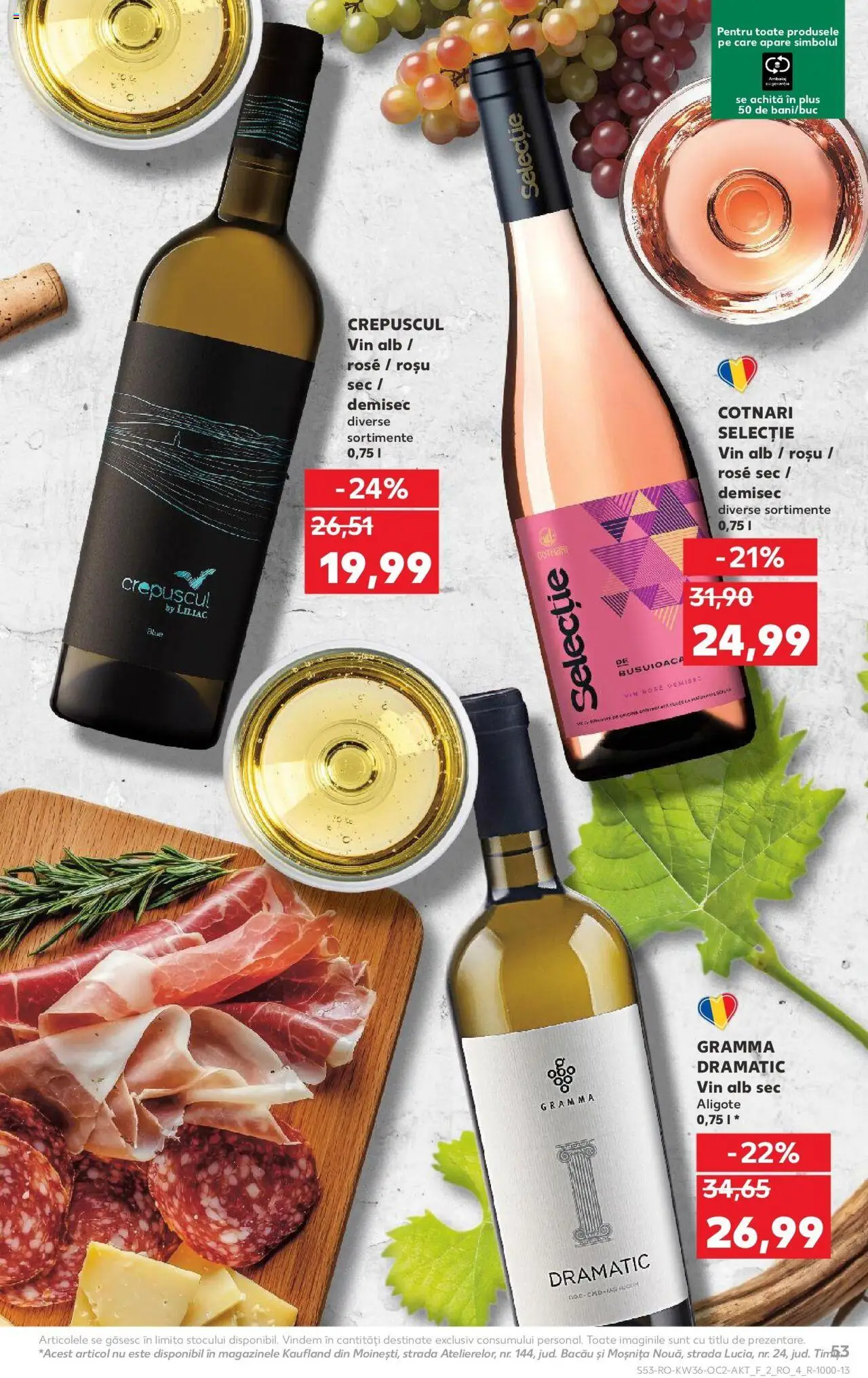 Noul catalog Kaufland – valabil de la 03.09.2025 | Pagină: 53 | Produse: Vin