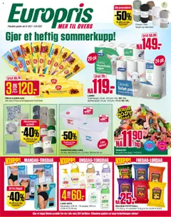 Forhåndsvisning av Europris kundeavis gyldig fra 28.07.2025