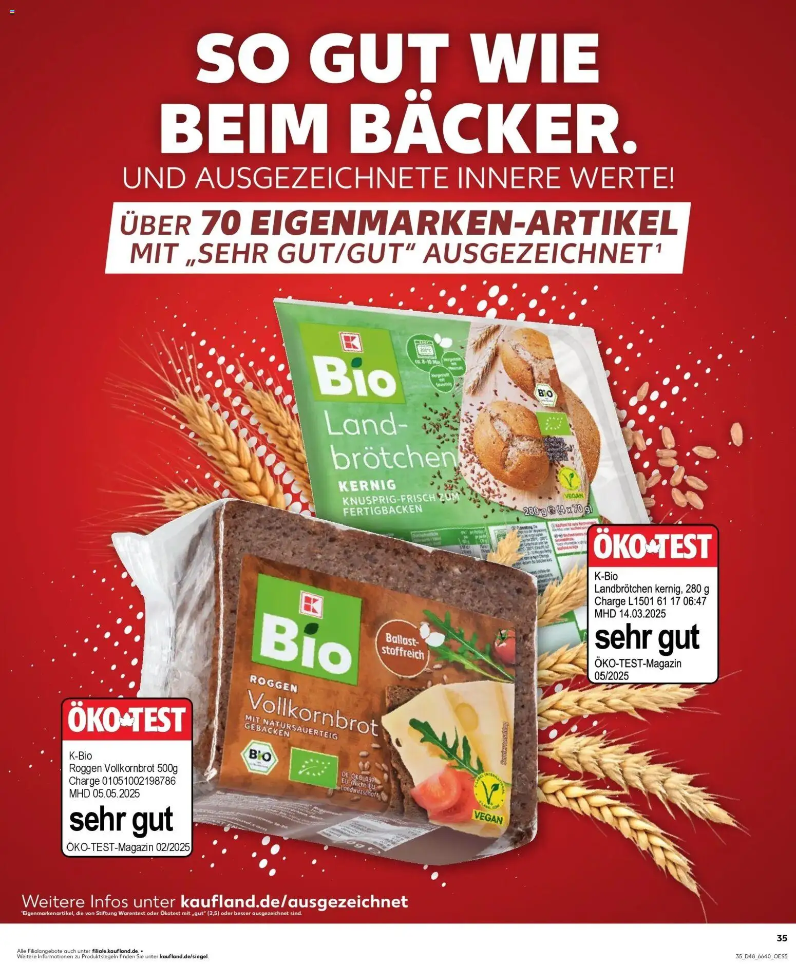 Kaufland prospekt Hechingen	 – gültig ab 27.11.2025 | Seite: 35 | Produkte: Vollkornbrot