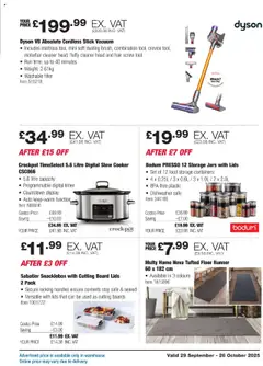Preview of Costco - ENGLAND ONLY valid from 29.09.2025 | Page: 3 | Products: Floor, Handles, Weight, Cooker