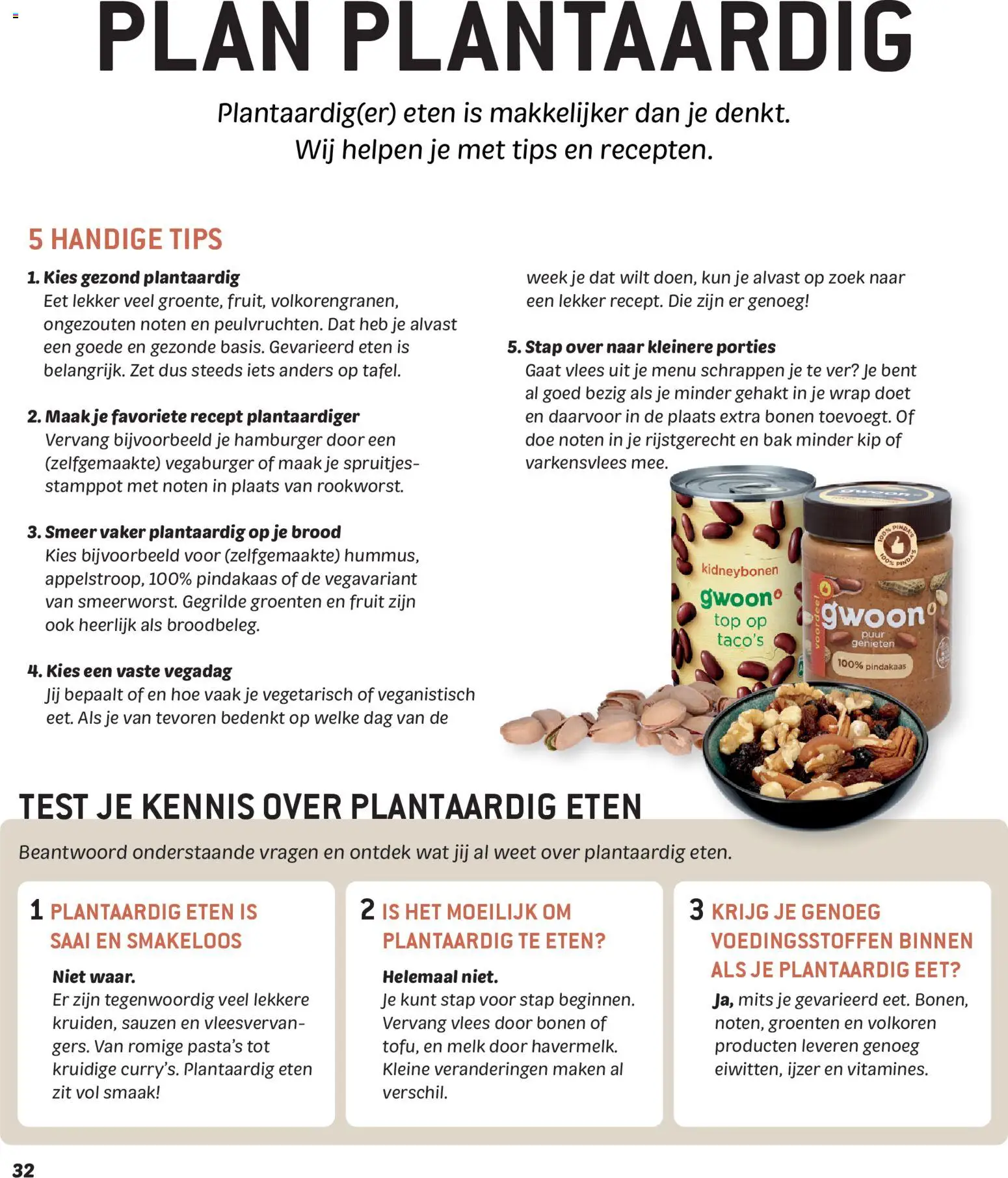 {H1} | Pagina: 32 | Producten: Brood, Kisperec, Hamburger, Groenten