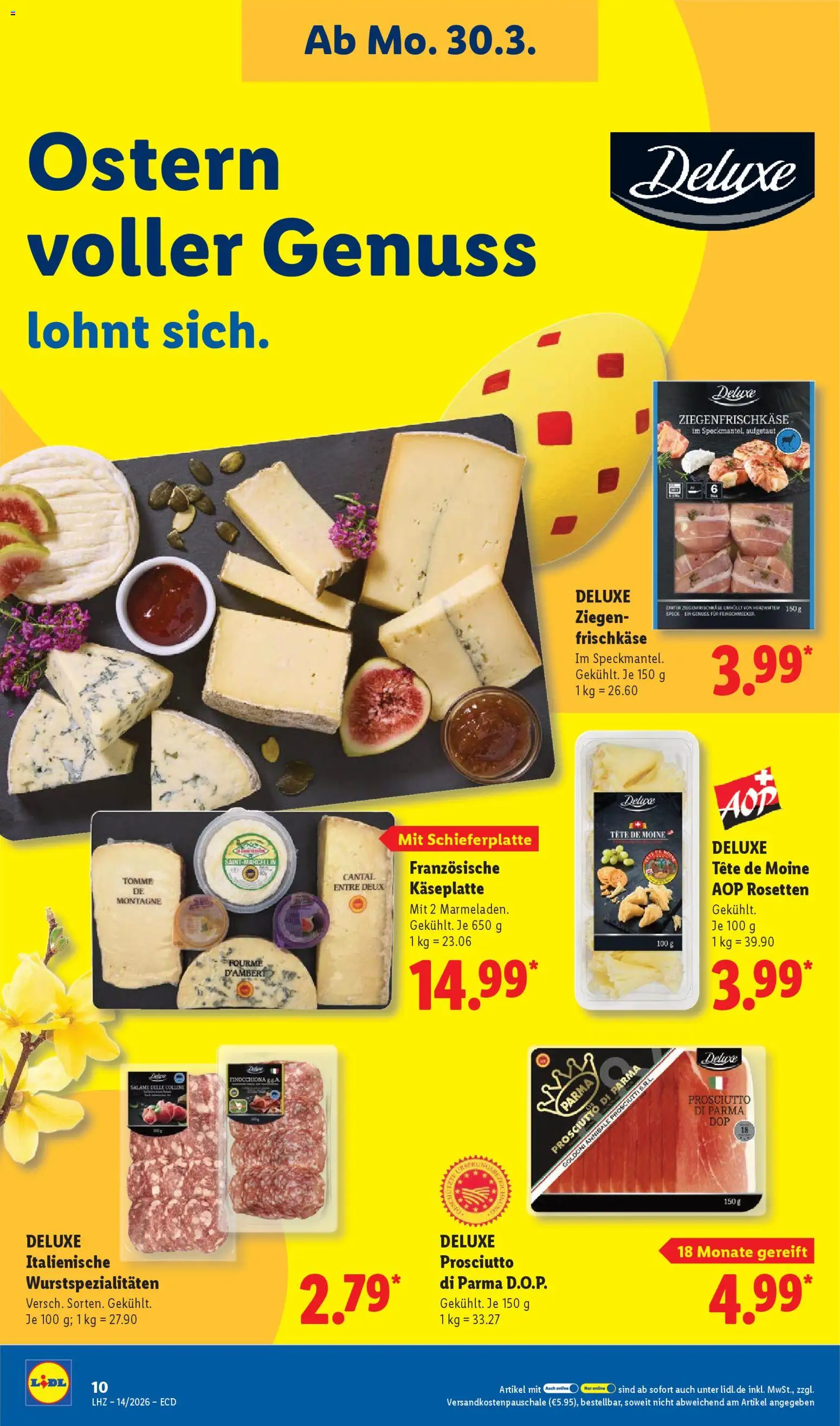 Lidl Prospekt – gültig ab 30.03.2026 | Seite: 22 | Produkte: Frischkase