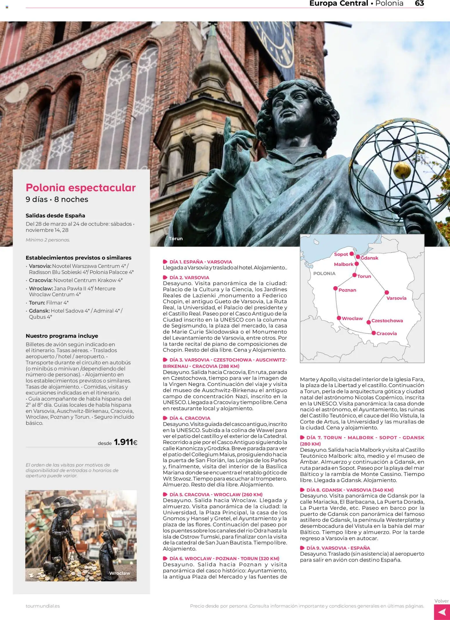 Viajes El Corte Inglés Europa │ válido desde el 01.01.2026 | Página: 63