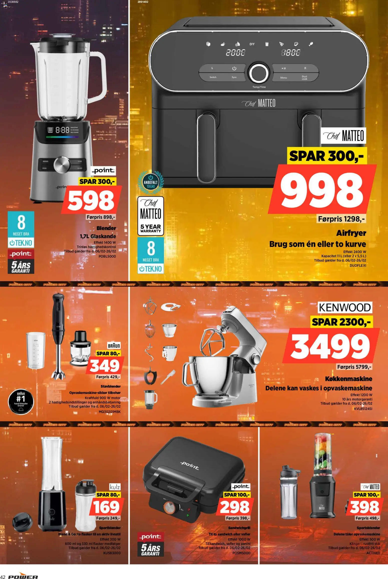 Power tilbudsavis – gyldig fra 06.02.2026 | Side: 42