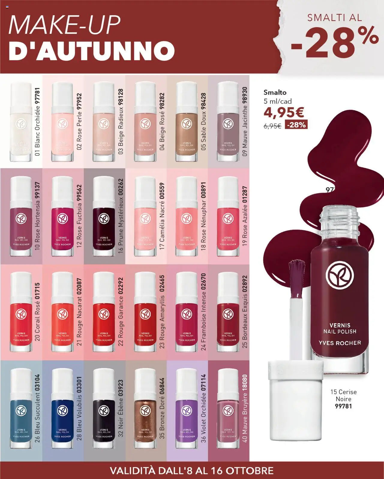 Volantino Yves Rocher del 08.10.2025 | Pagina: 11