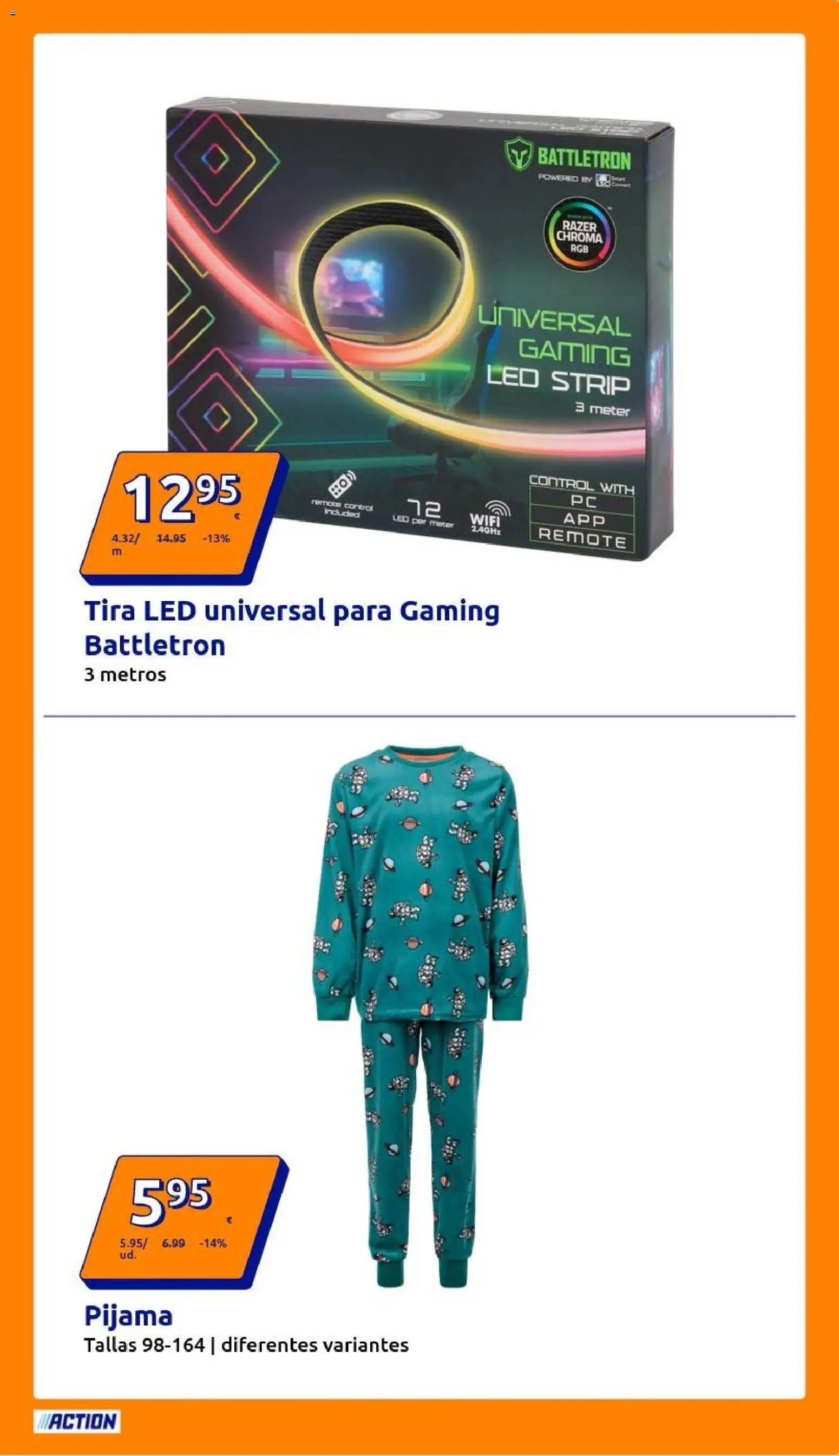 Action - Action ES week 44 2025 │ válido desde el 29.10.2025 | Página: 7 | Productos: Pijama