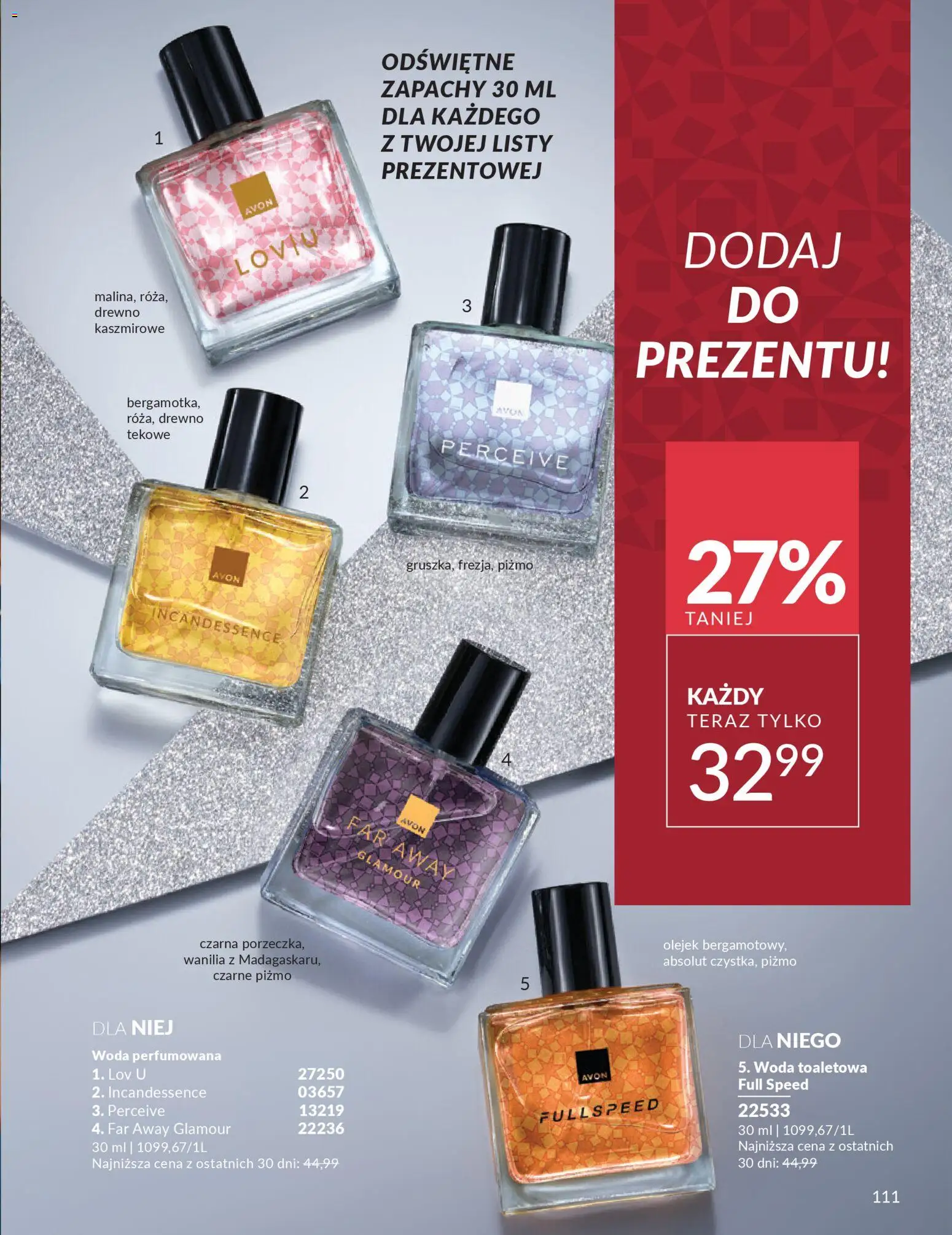 Avon Katalog 12 2025 od 01.12.2025 | Strona: 111