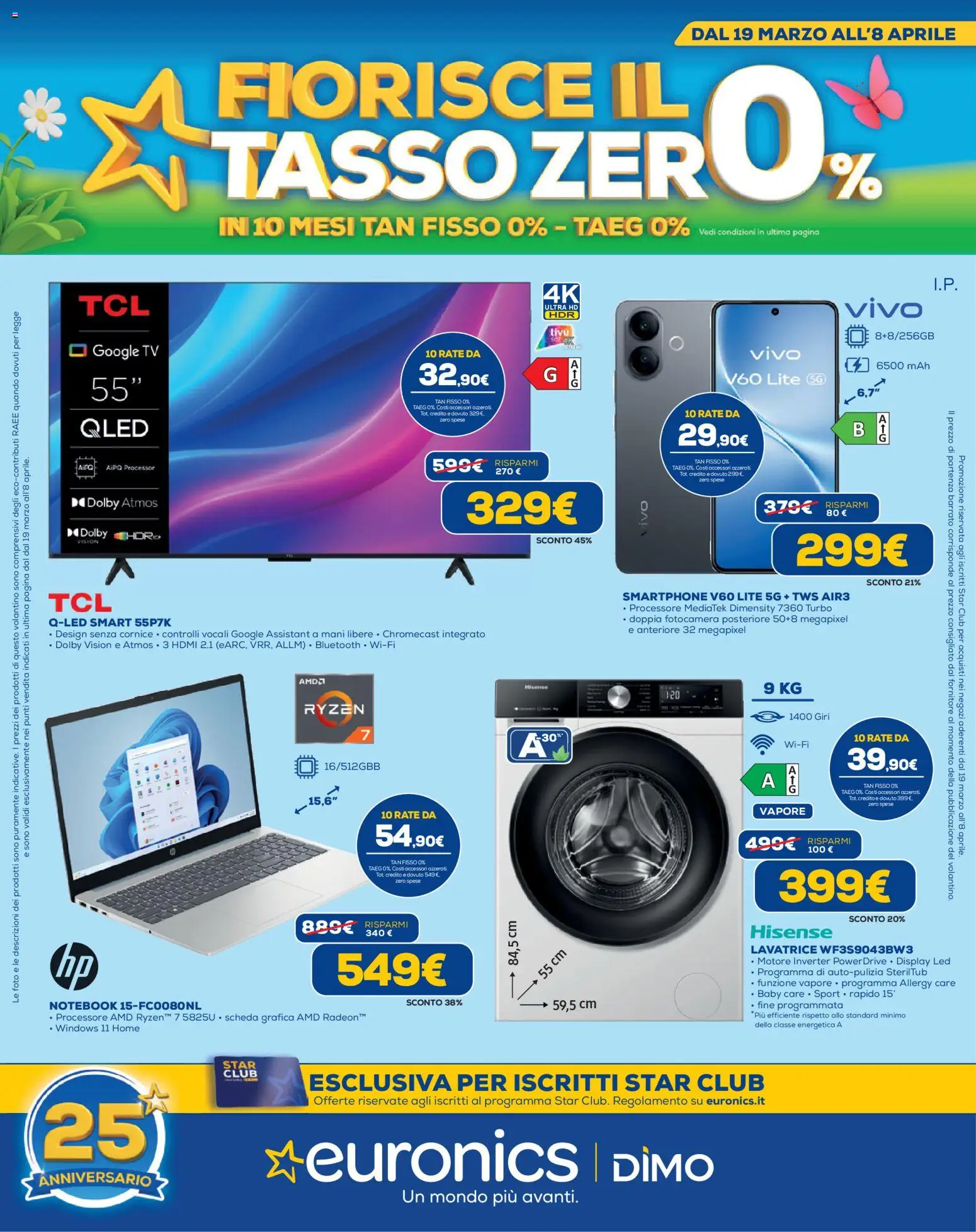 Volantino Euronics del 19.03.2026 | Pagina: 1