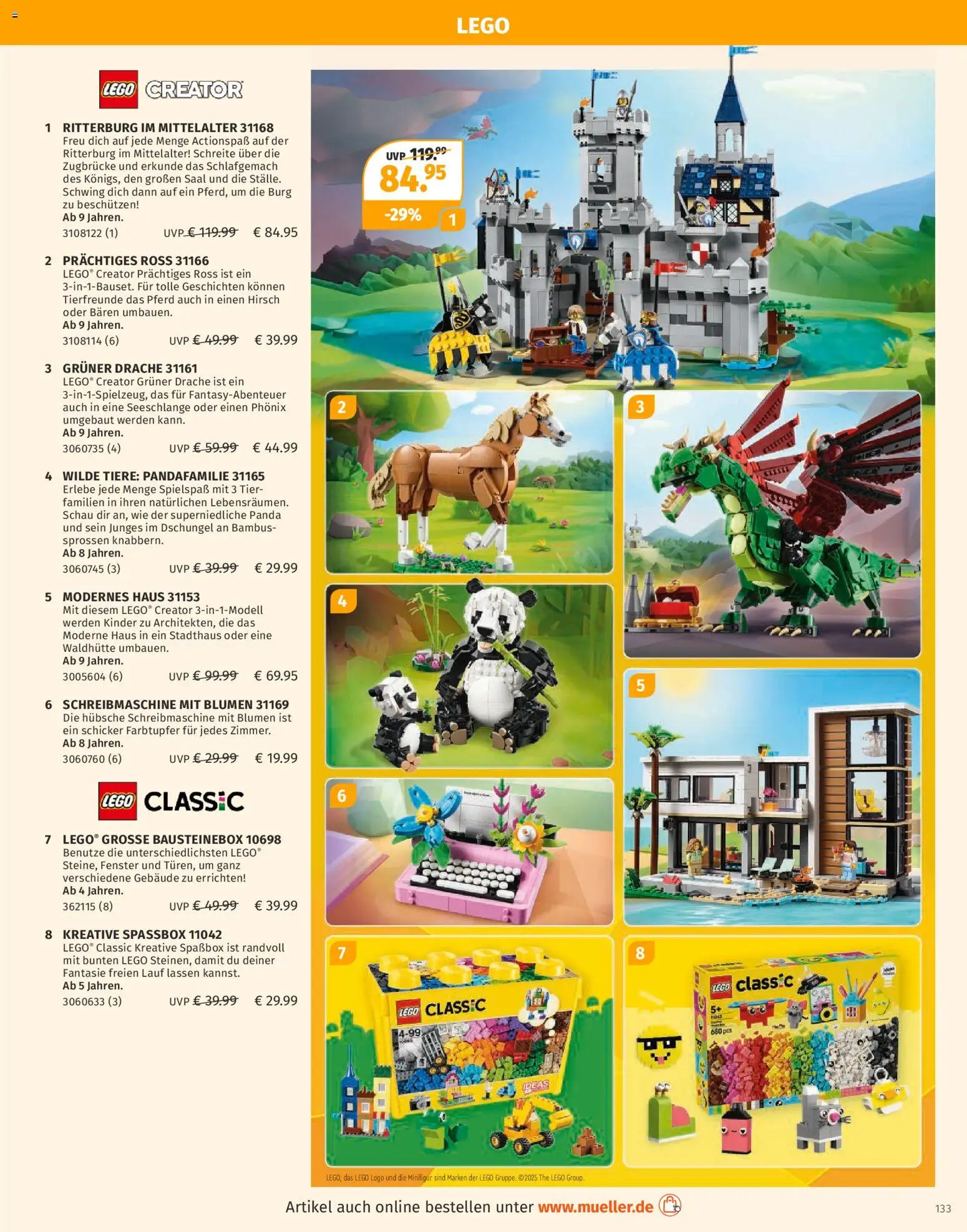 Müller Spielwarenkatalog – gültig ab 27.10.2025 | Seite: 133 | Produkte: Blumen
