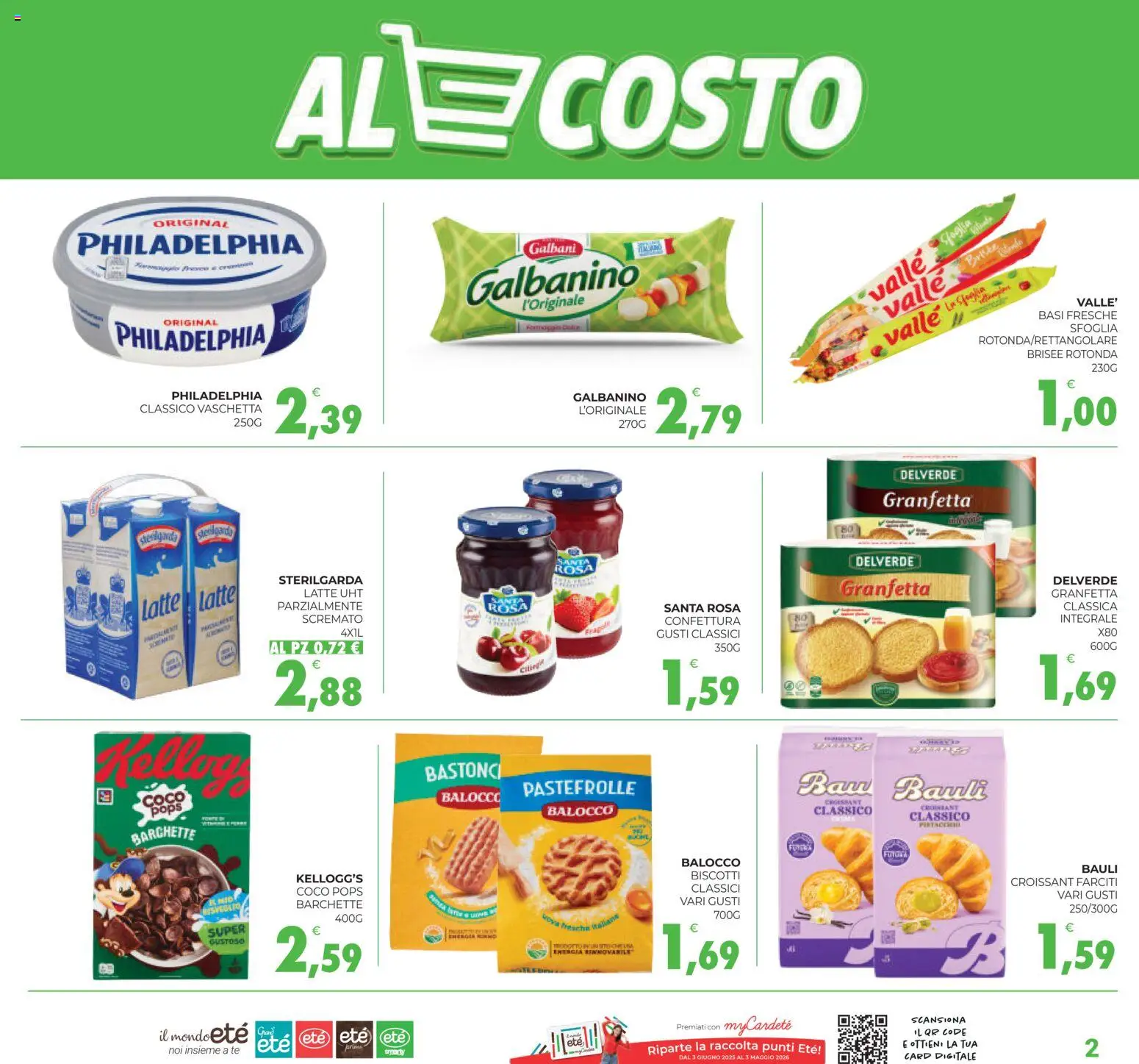 Volantino Eté del 18.02.2026 | Pagina: 2 | Prodotti: Tè, Biscotti, Latte, Croissant