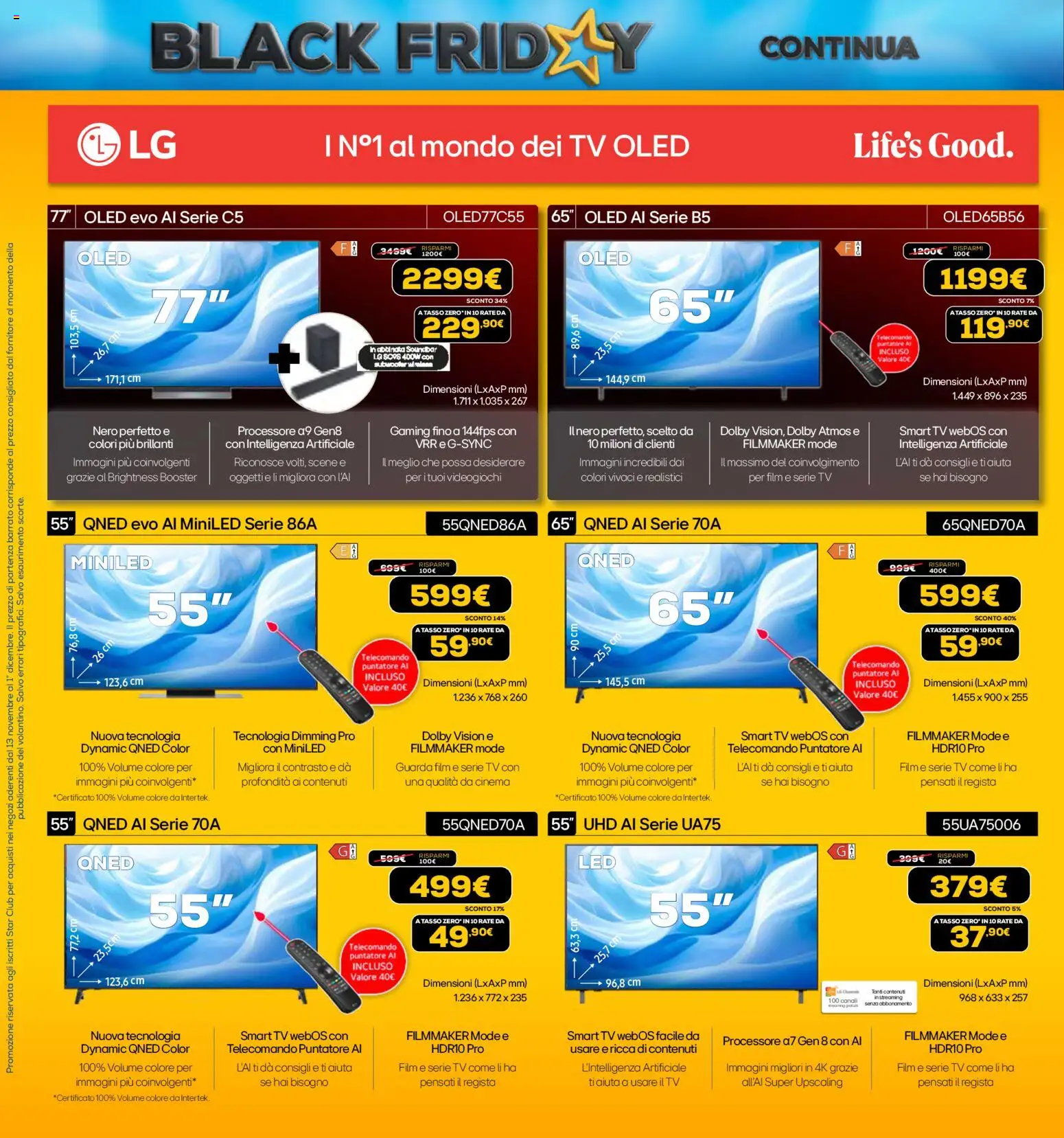 Volantino Euronics del 13.11.2025 | Pagina: 22