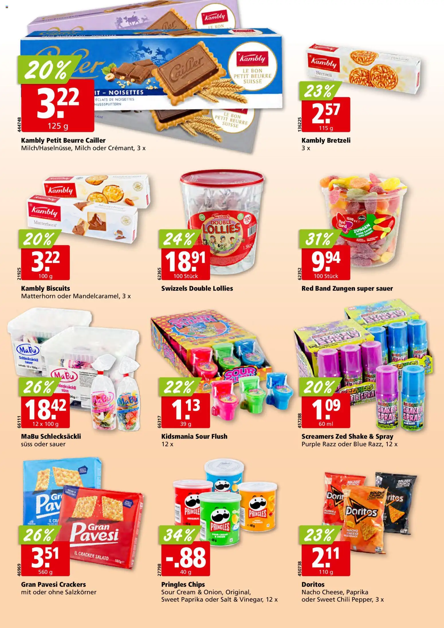 Aligro aktionen – gültig ab 20.04.2026 | Seite: 28 | Produkte: Milch, Chili, Chips