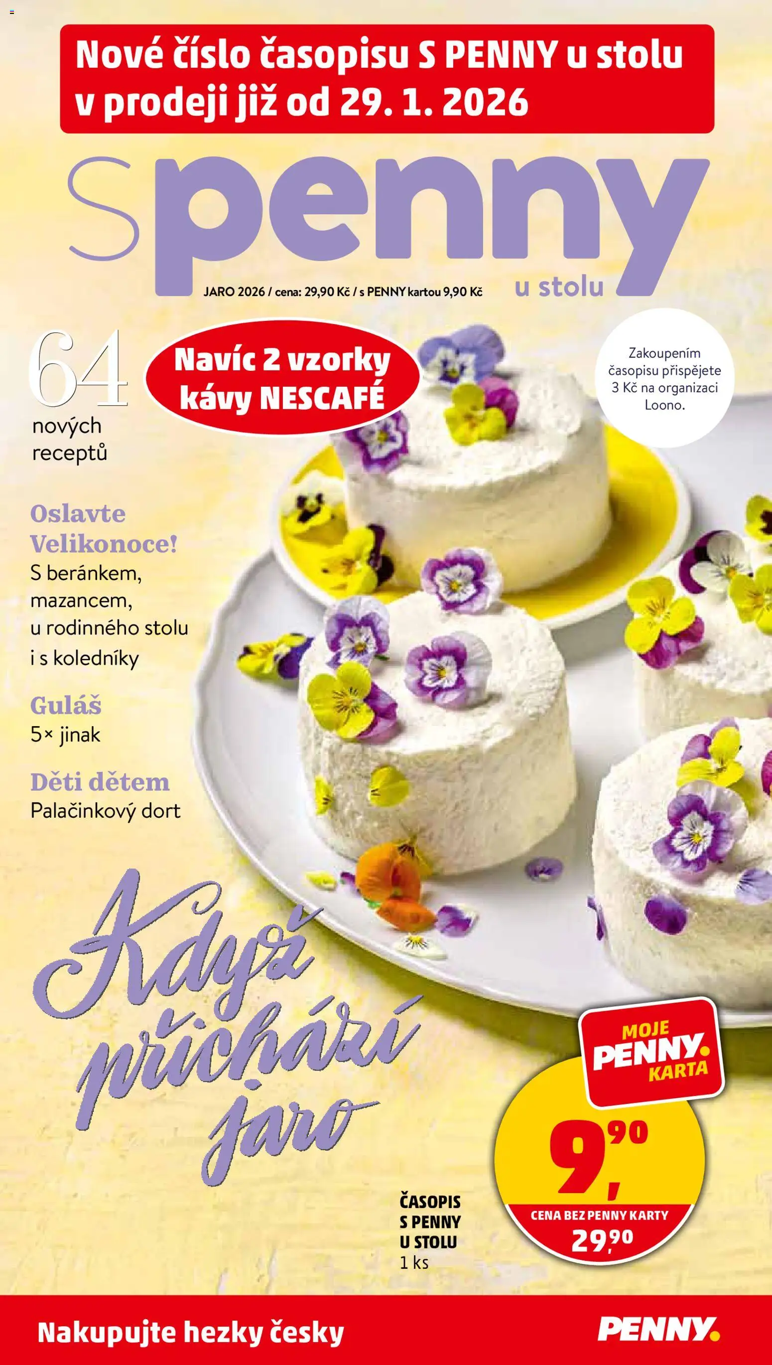 Penny Market leták - Čtvrtečník od 29.01.2026 | Strana: 29 | Produkty: Nescafé, Guláš, Karty, Dort