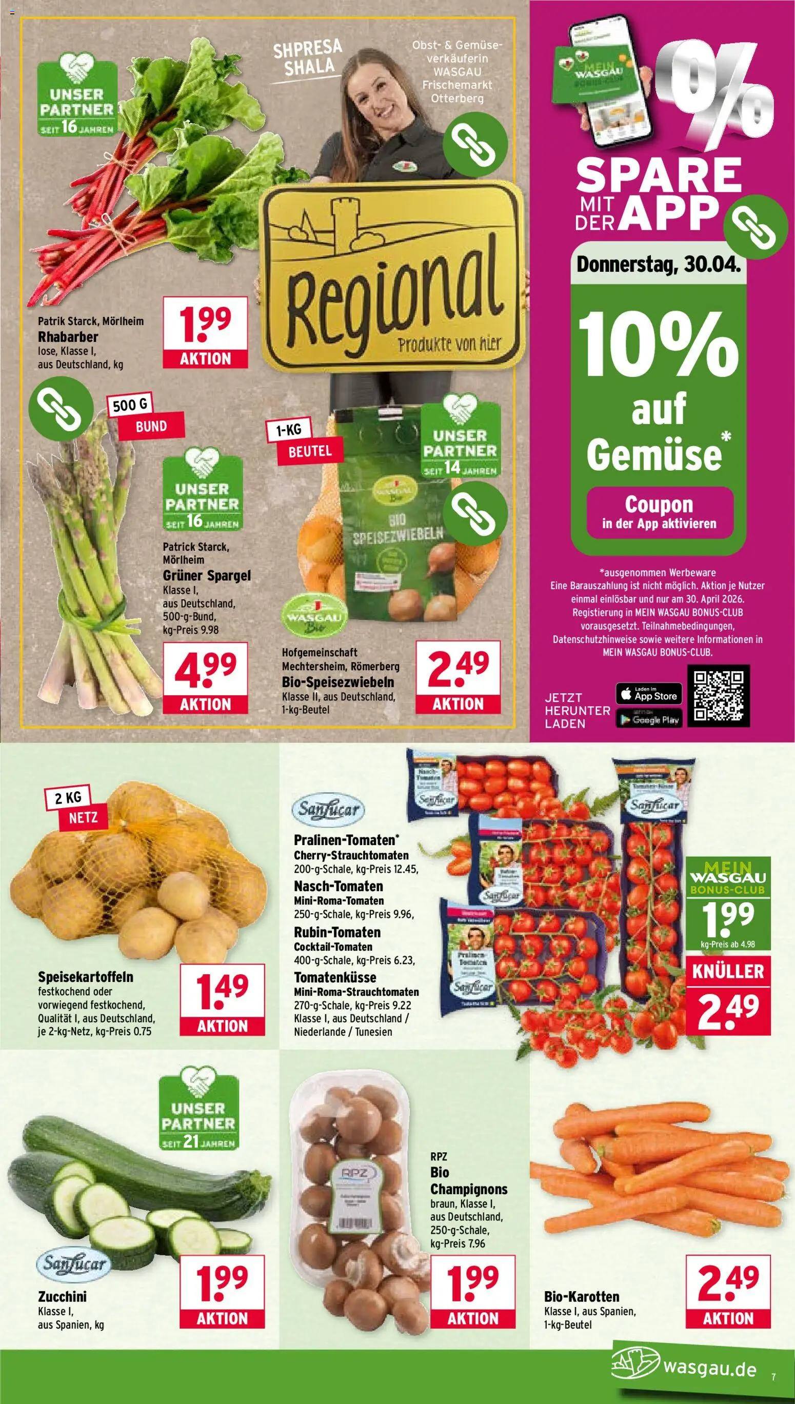 Wasgau Prospekt 	 – gültig ab 27.04.2026 | Seite: 7