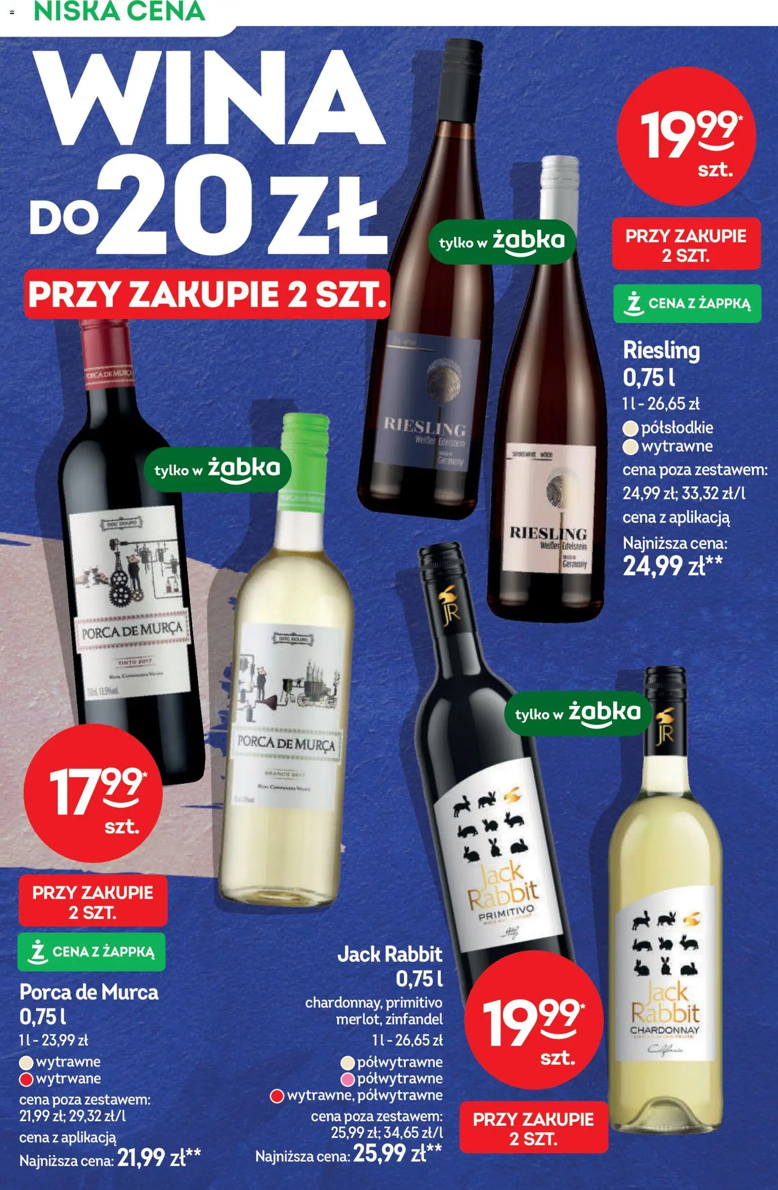 Żabka gazetka - Katalog win od 18.03.2026 | Strona: 6 | Produkty: Riesling, Chardonnay