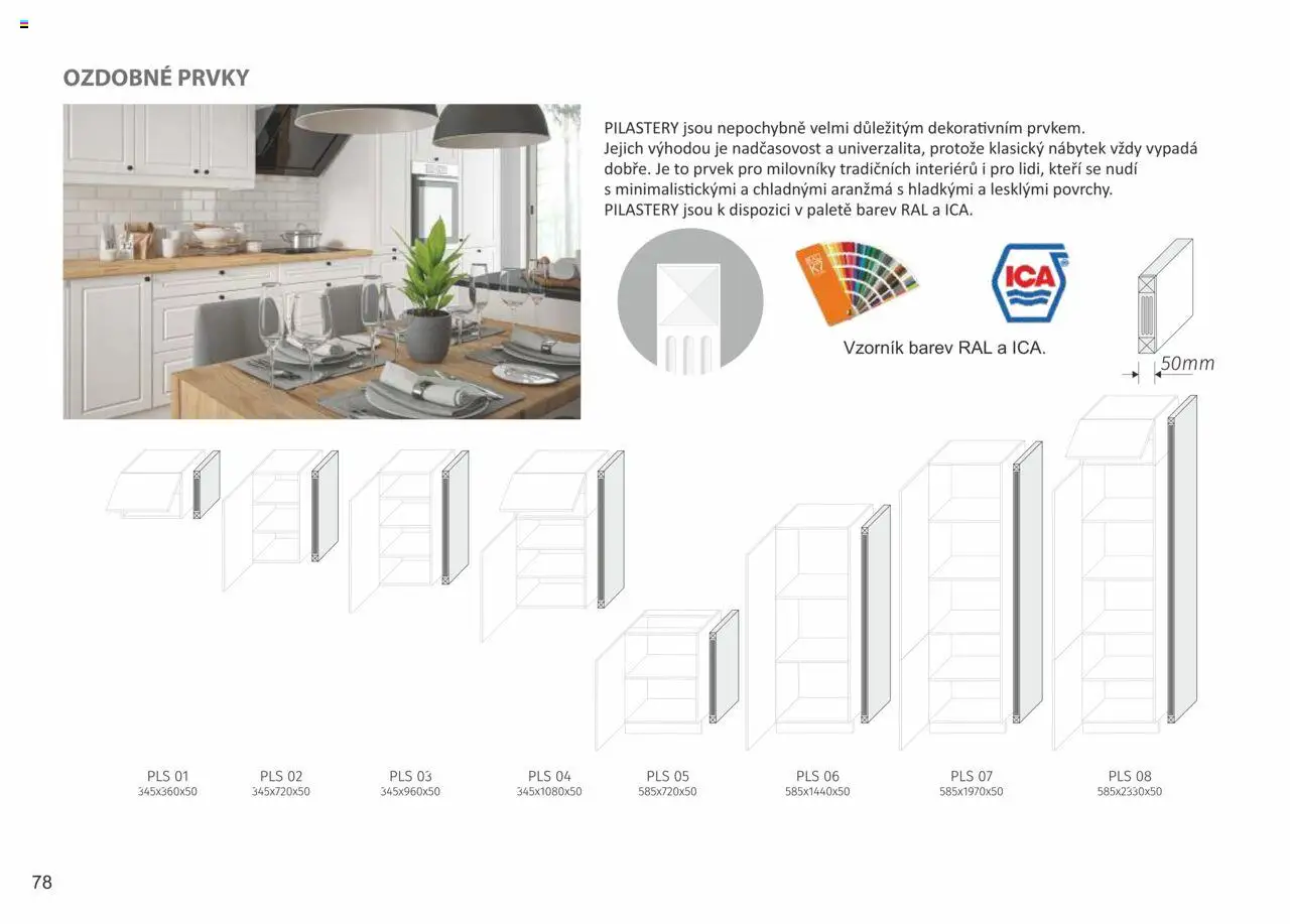 Jamall nábytek katalog - Kuchyně od 17.04.2025 | Strana: 78 | Produkty: Nábytek