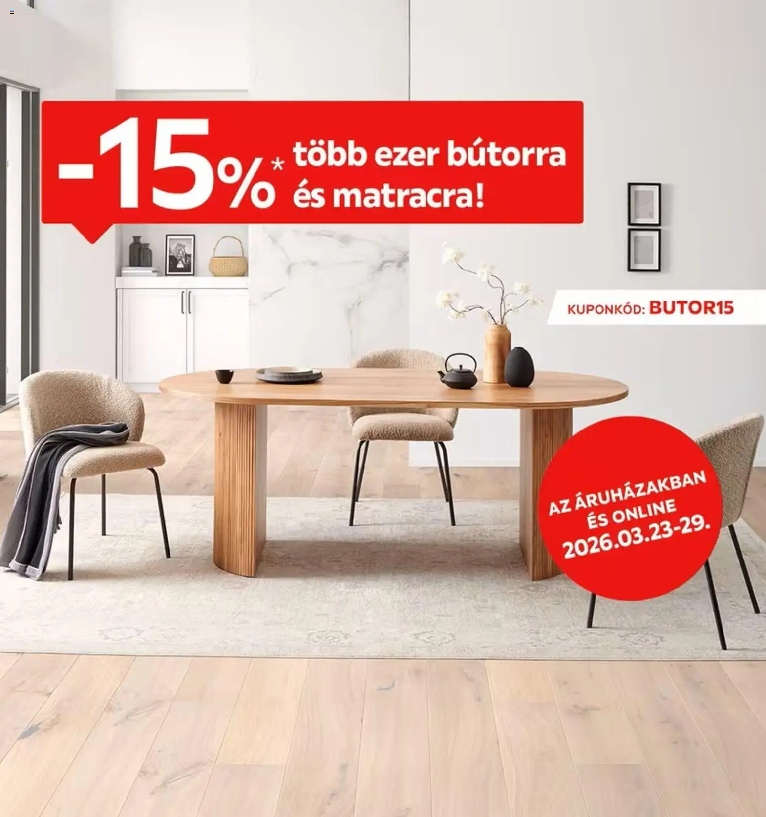 XXXLutz akciós ujság - amely érvényes a következő dátumtól: 23.03.2026 | Oldal: 1