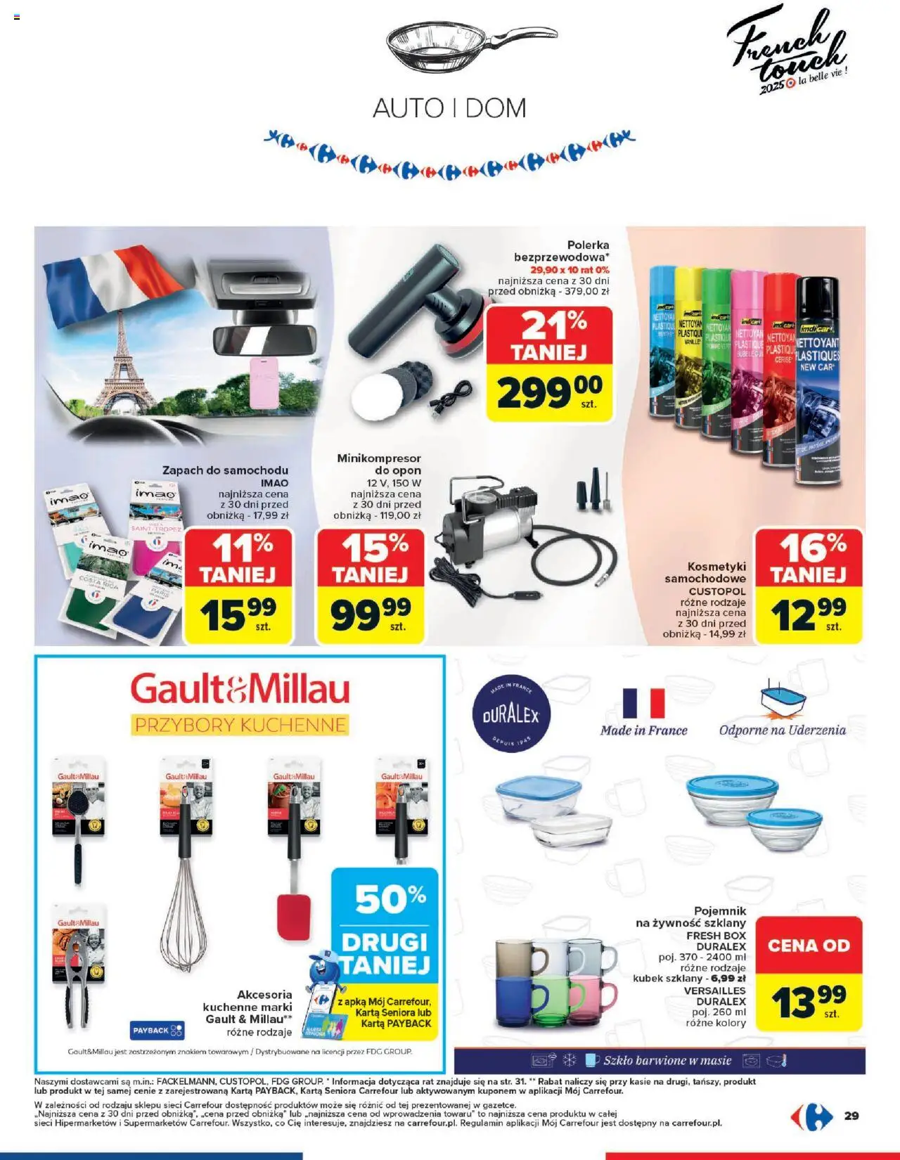 Carrefour Gazetka - French Touch od 13.10.2025 | Strona: 29 | Produkty: Karta, Kosmetyki, Zapach