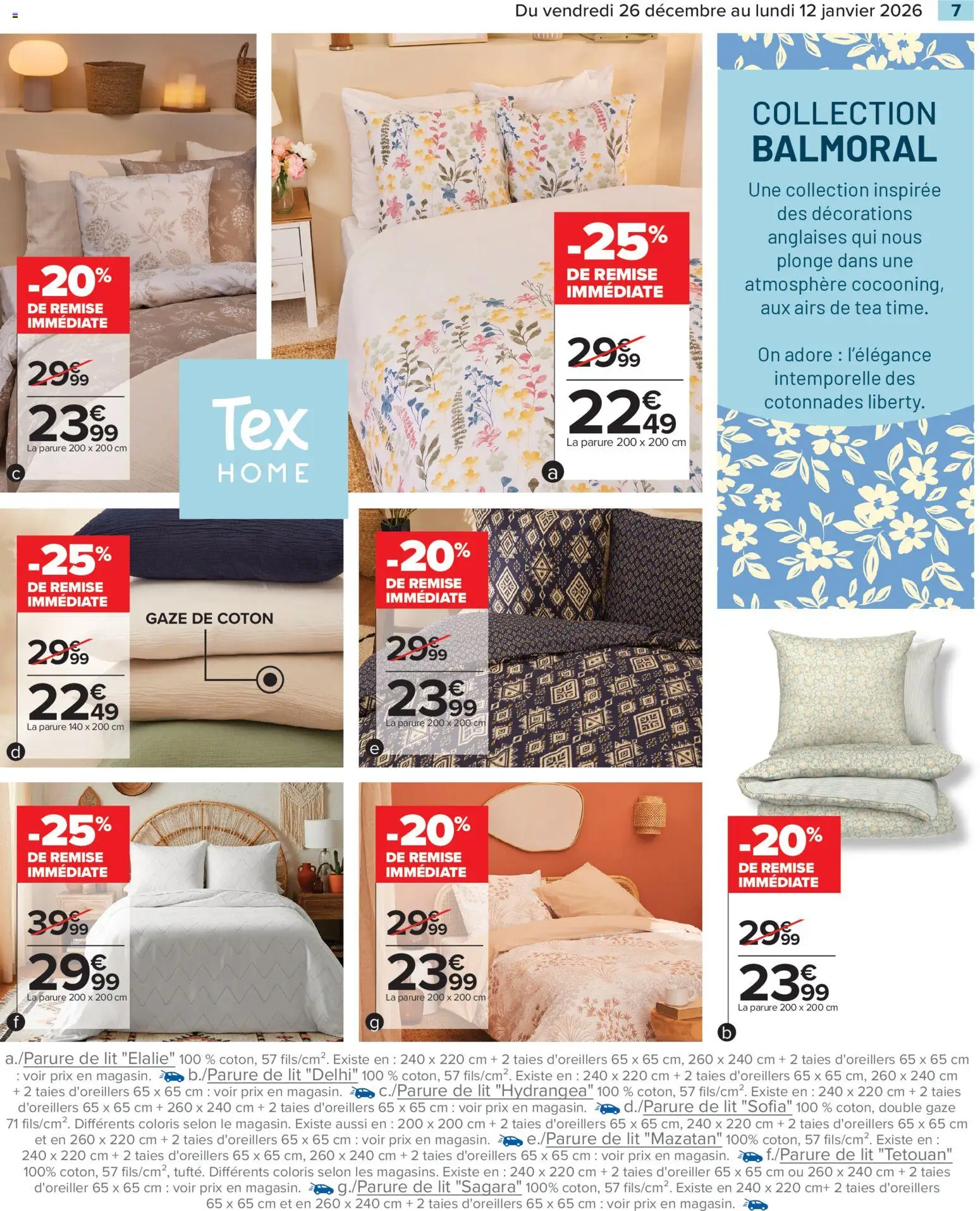 {H1} | Page: 9 | Produits: Coton, Lit