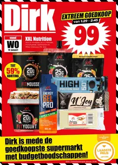 Dirk - Folder week 3 - Voorbeeld van een folder van Dirk, geldig van 14.01.2026