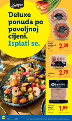 Gurmanske salame s pistacijama ili tartufima, Gourmet salami with pistachios or truffles, 80 g - Pregled kataloga iz trgovine Lidl, vrijedi od 02.03.2026 | Stranica: 2