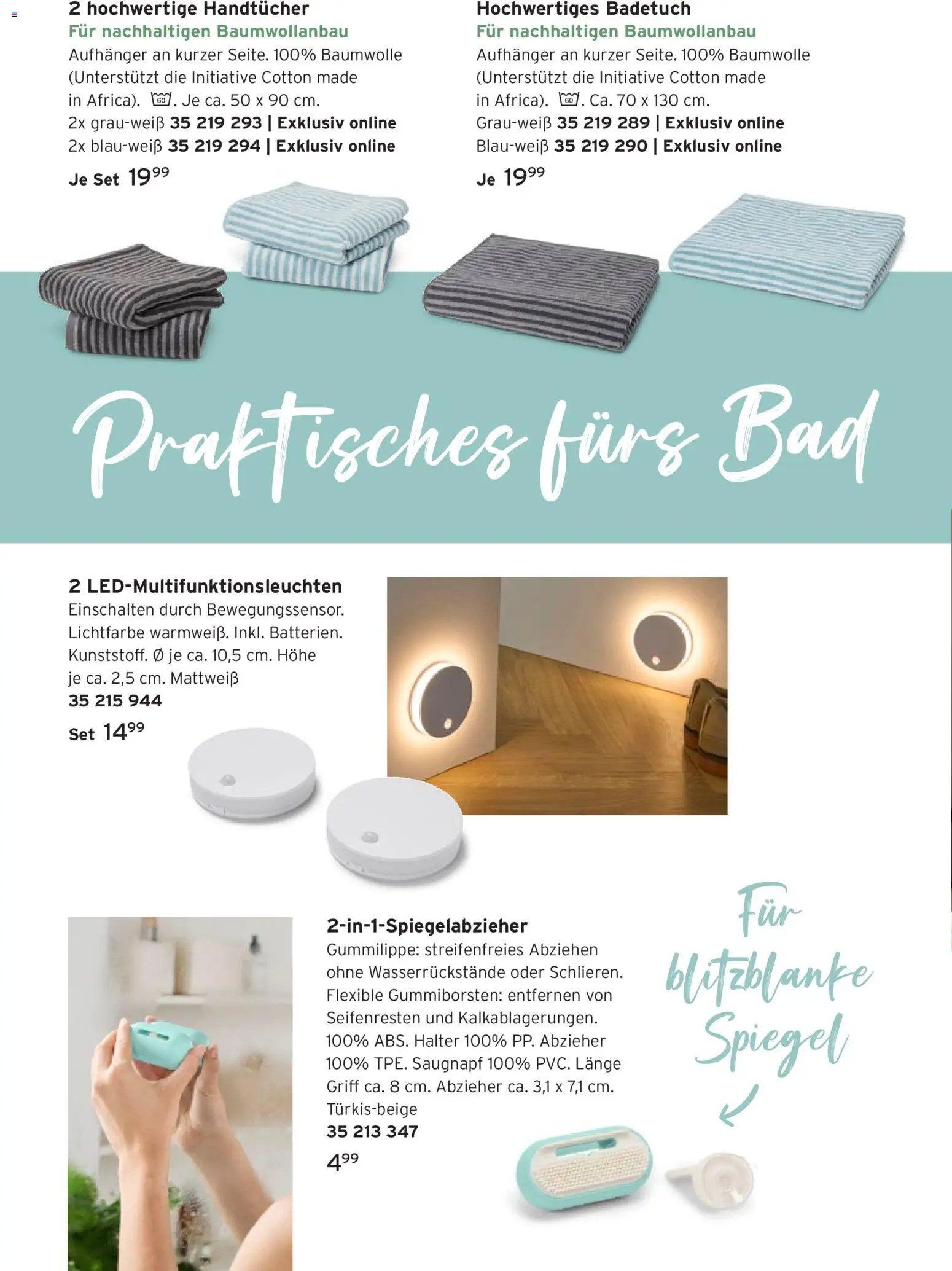 Prospekt Tchibo Mehr Farbe, mehr Frische – gültig ab 14.01.2026 | Seite: 22 | Produkte: Bad, Spiegel