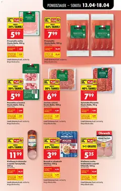 Náhled letáku Biedronka Polsko leták od 13.04.2026 | Strana: 49 | Produkty: Prosciutto, Karty, Pancetta, Cotto